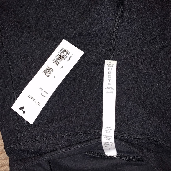 Lululemon Geo Tight *Black - Picture 5 of 5
